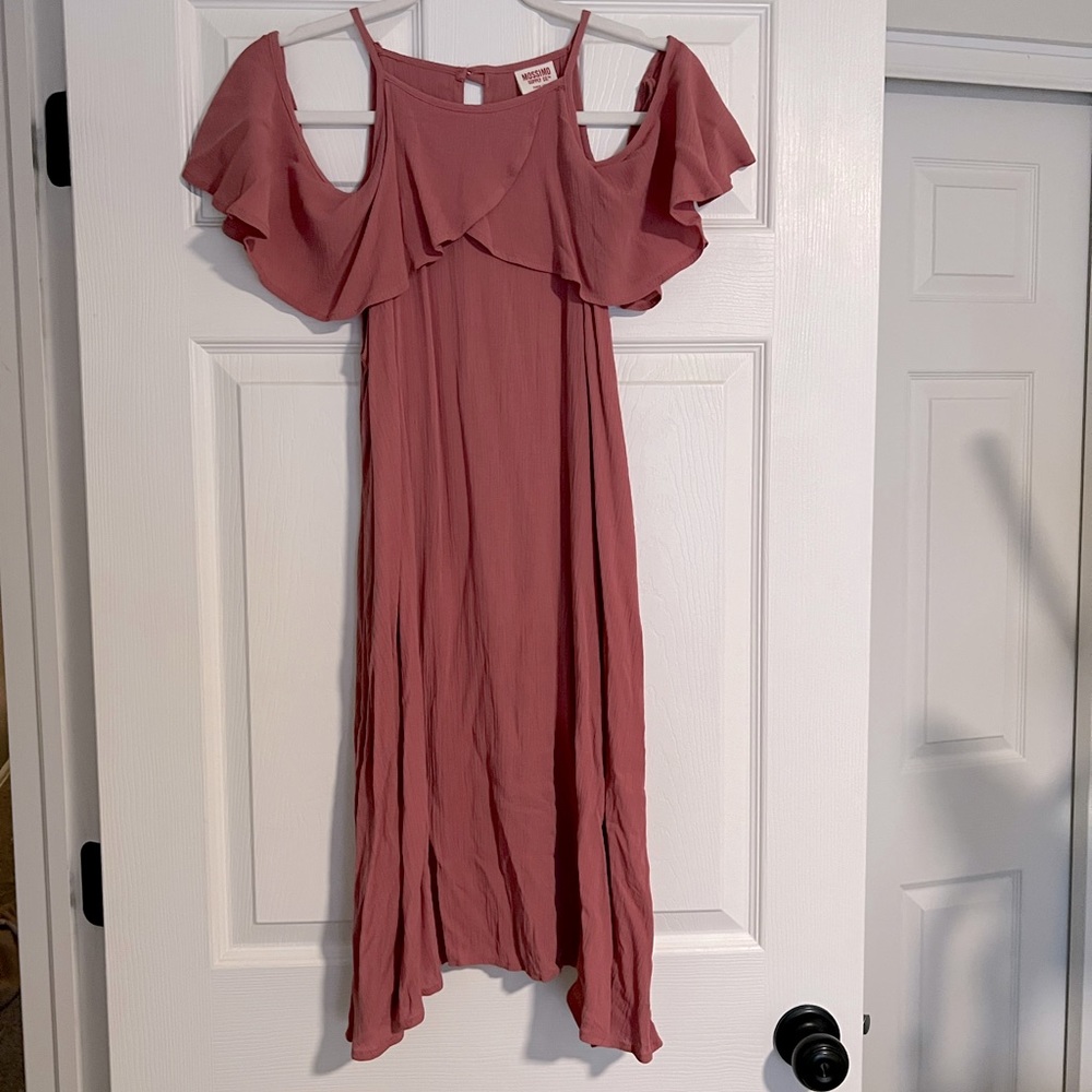NWOT pink dress (M)